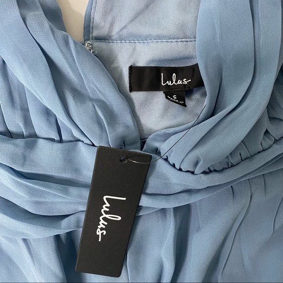 lulus divine muse slate jumpsuit - Picture 2 of 10